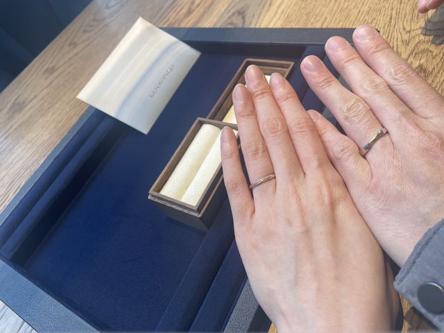 出来上がりの時の写真です。とてもいい仕上がりになりました！