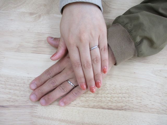 お店のスタッフさんに撮影していただきました！
