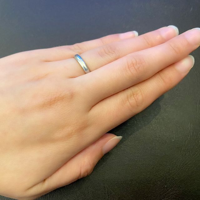 着用すると京杢目が見えないが、アピールしないおしゃれさが◎