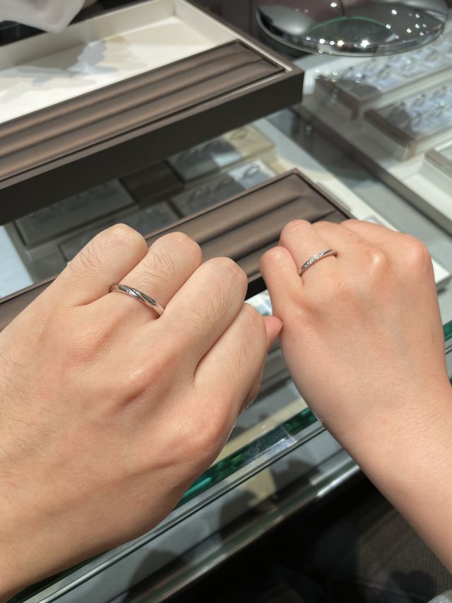 結婚指輪着用時