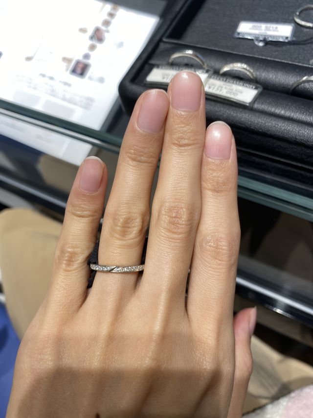 真ん中のデザインが素敵