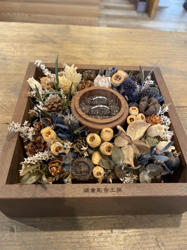 ボックスに入れて撮影もさせてもらえました◎♪