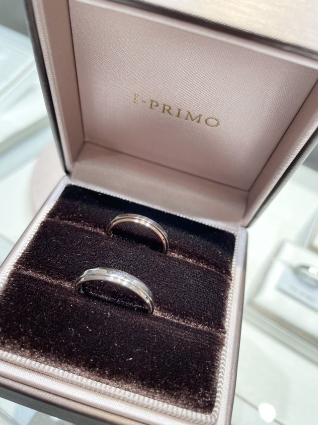 結婚指輪です。