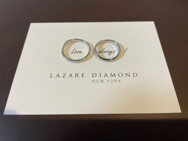 結婚指輪です。