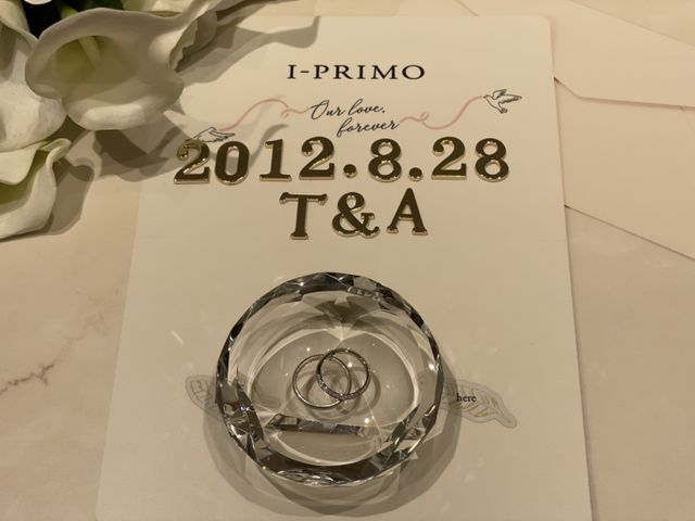 結婚指輪を作り直しました。アフターサービスが充実しています！