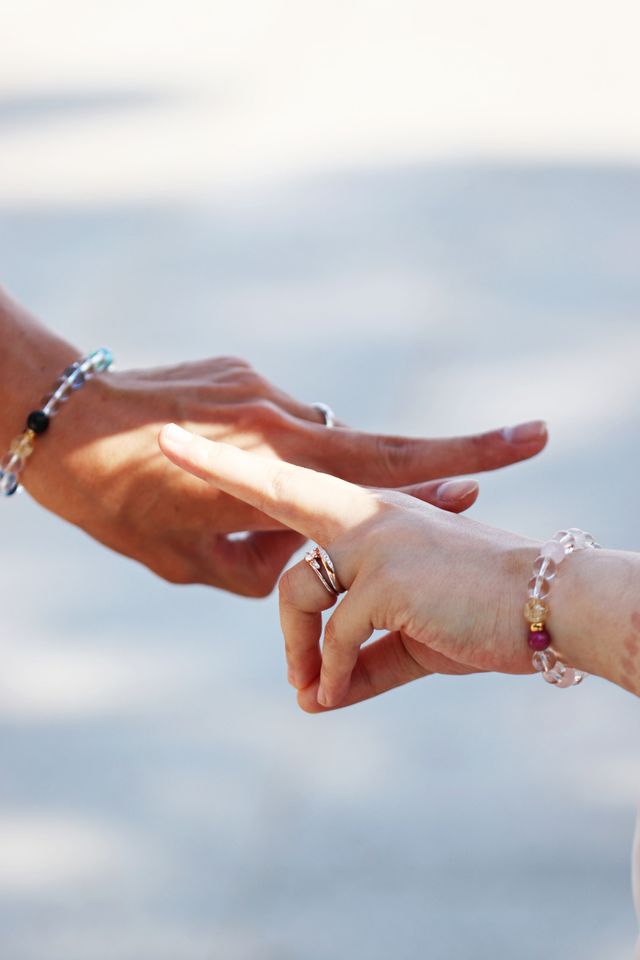 指輪受取後に店員さんに撮影してもらいました。