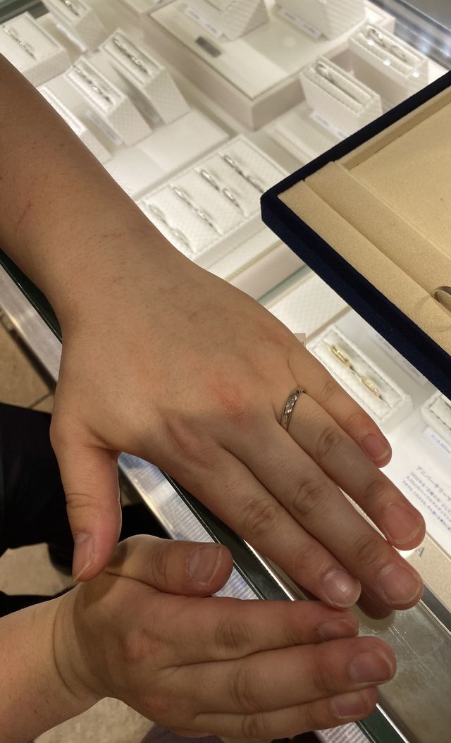 つけ心地が良くて綺麗な指輪