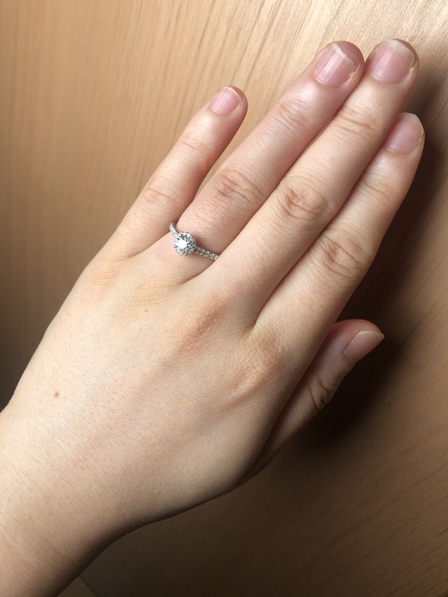 着用時の写真です。