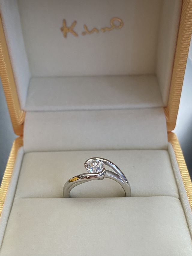 祖母、母から受け継いだダイヤの指輪をリメイクして頂きました