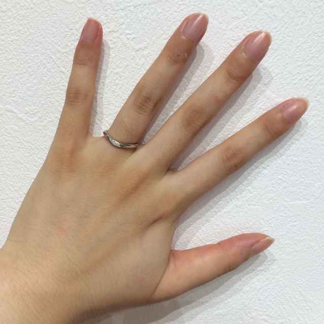 結婚指輪です