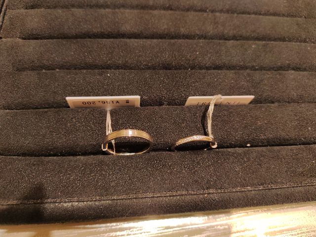 求めていたデザインの結婚指輪を見つけることができました。
