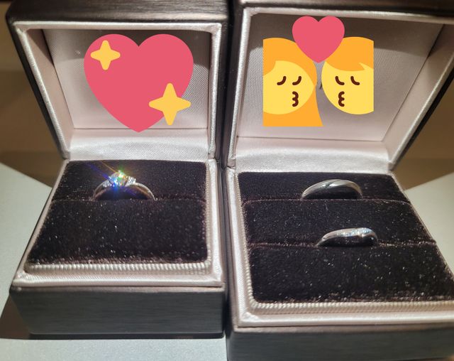 素敵な指輪を作っていただきました。