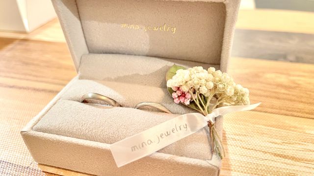 素敵な指輪を作っていただき大満足です✨