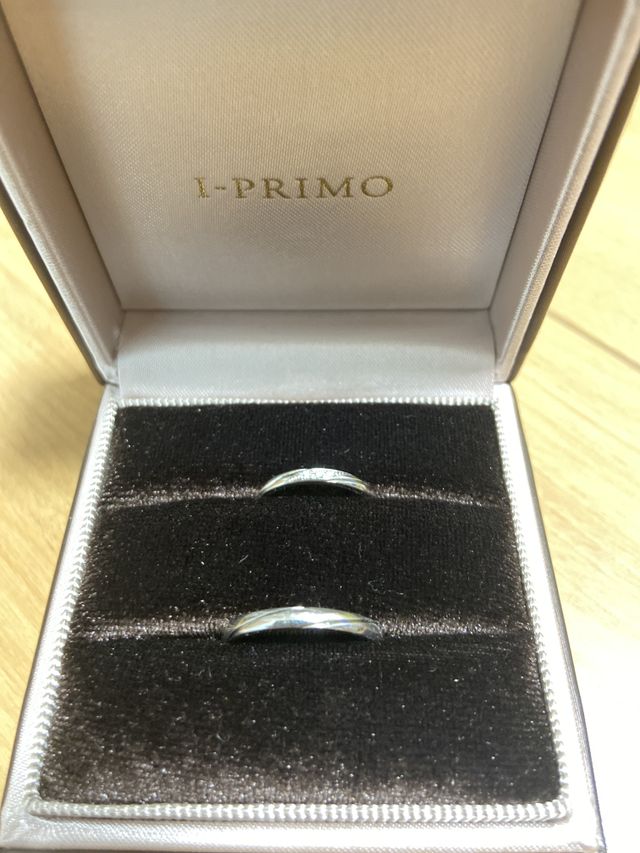 結婚指輪です。