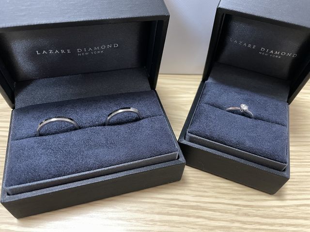 マリッジリングとエンゲージリング