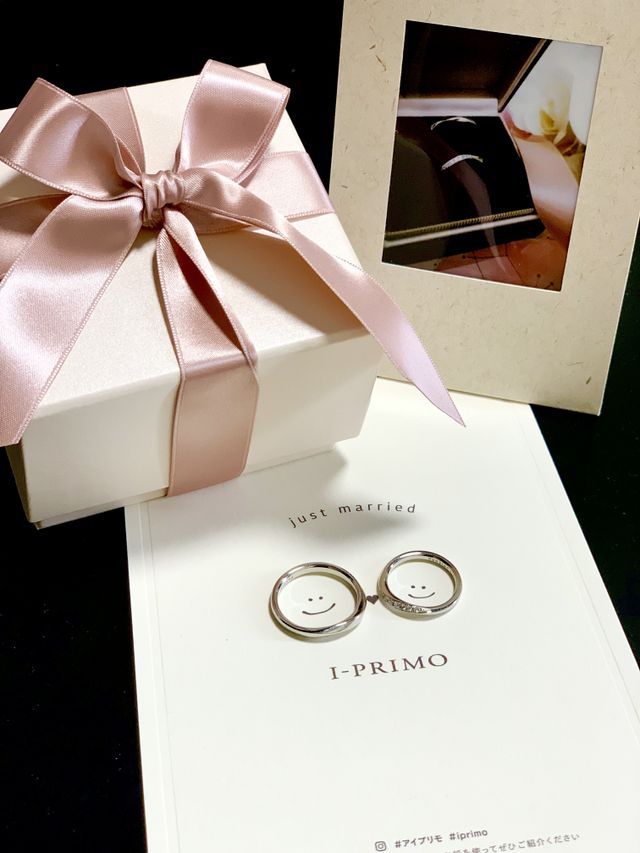 2人で1つのニコちゃんマークが出来るようセッティング♡