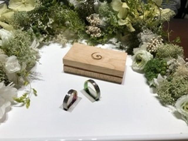 フルオーダー品完成直後、受け渡し時のお写真です。