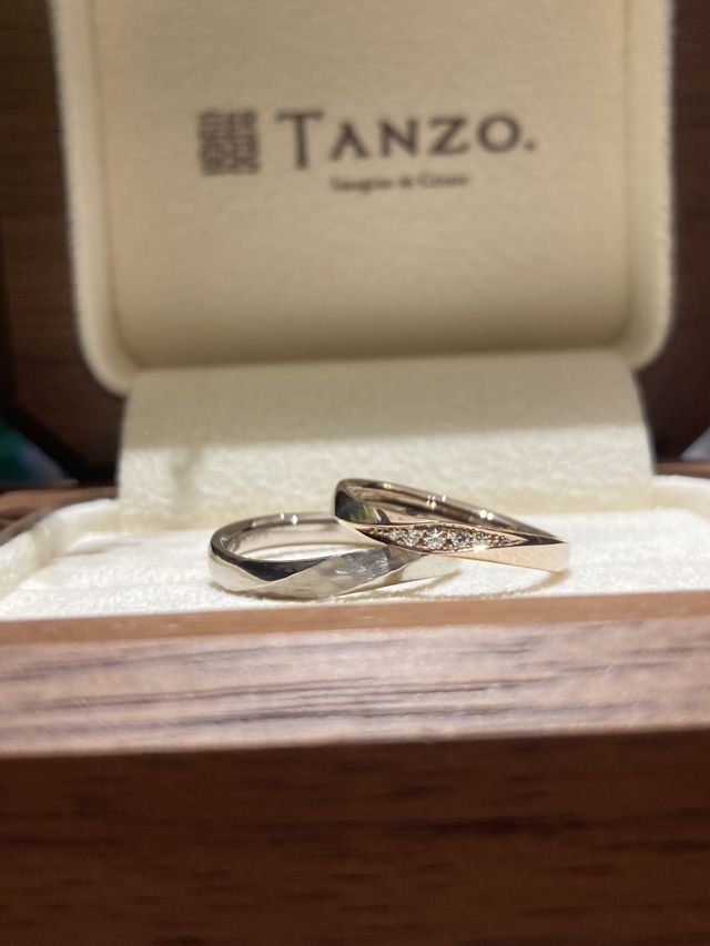 店員の方が綺麗に撮ってくださいました。