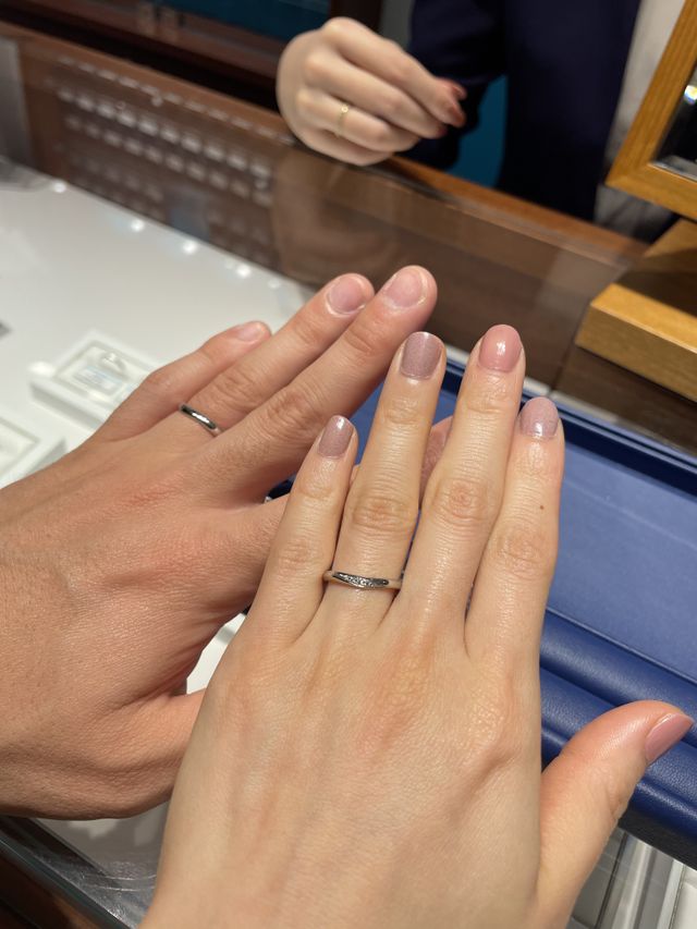 スタッフさんおすすめの指輪をつけてみました！