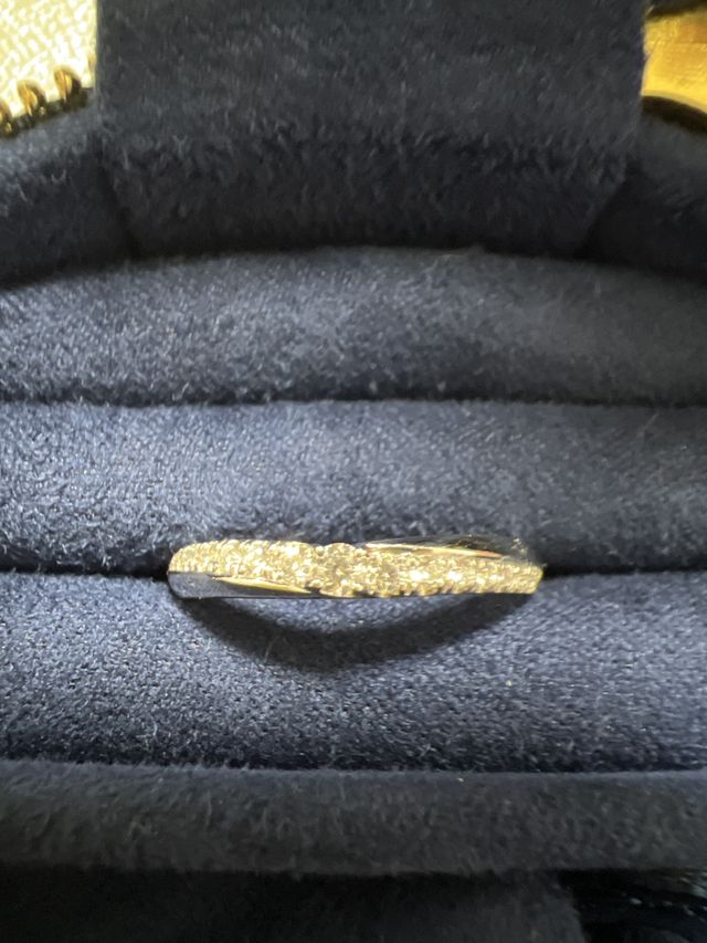 AmarryIというタイプの結婚指輪です。