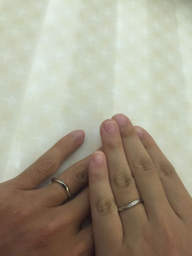 ウェーブのお揃い！