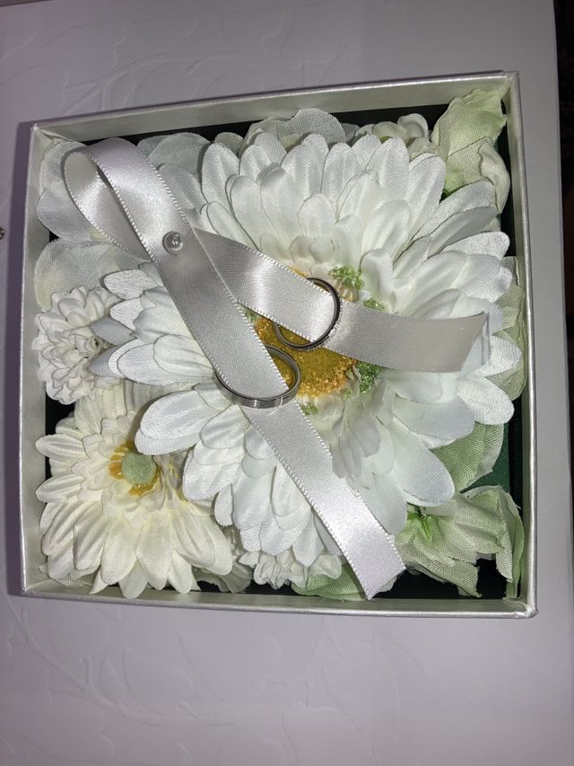 Gardenのリングピローです。Pilotからも貰えました。