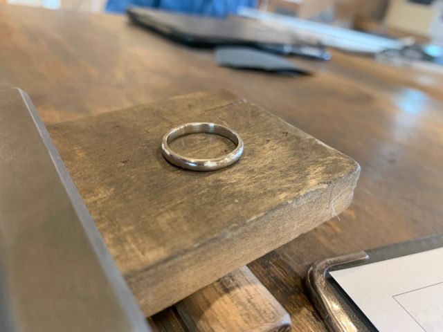 結婚指輪です