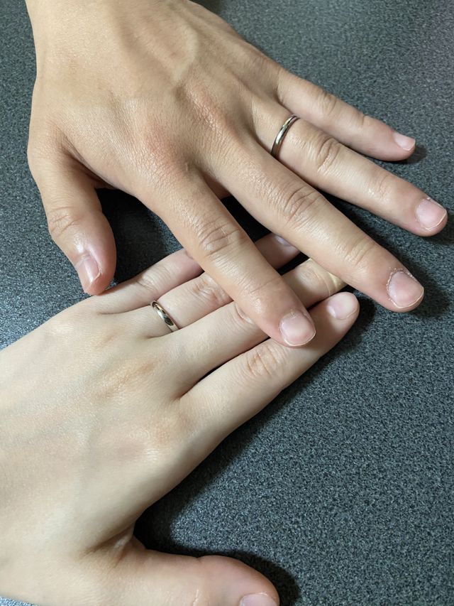 購入後の写真です。
シンプルなものを選びました。