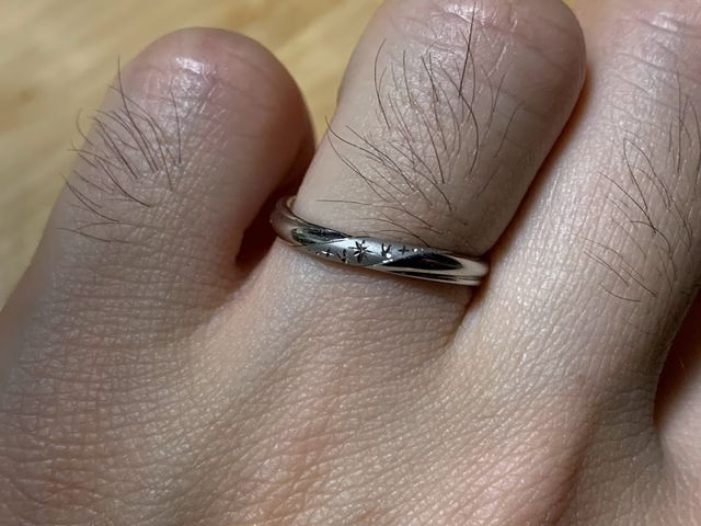 表にはうさぎ型の刻印を入れてもらいました。