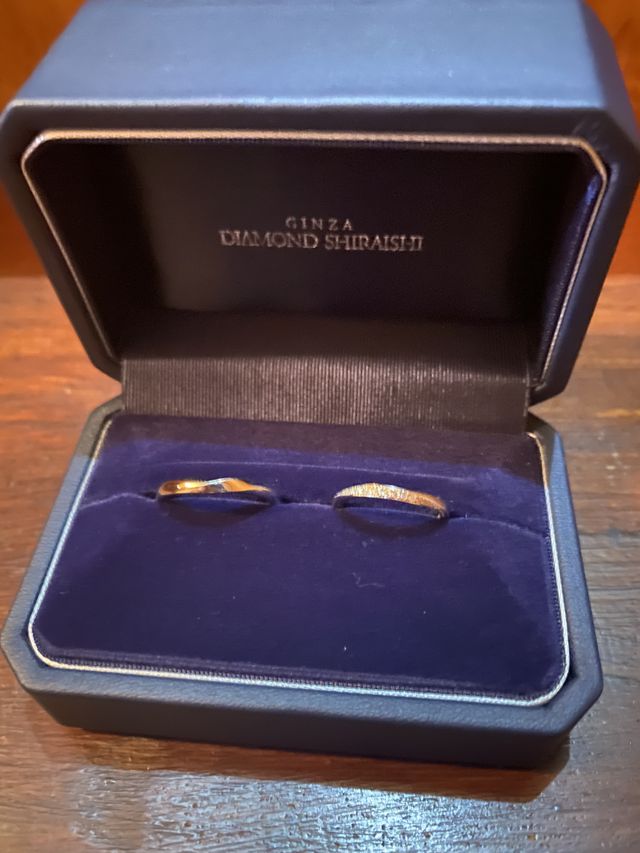 銀座ダイヤモンドシライシの結婚指輪