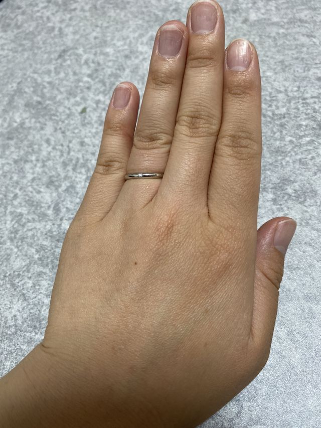 大好きな美女と野獣の結婚指輪にしました