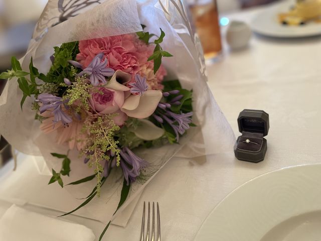 プロポーズ時の写真