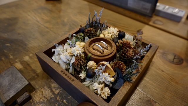 完成した指輪！