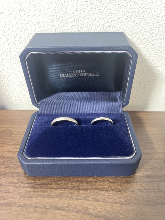 指輪と入れ物も素敵でした。
