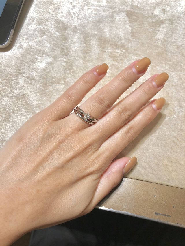 フェディとの重ね付けです。