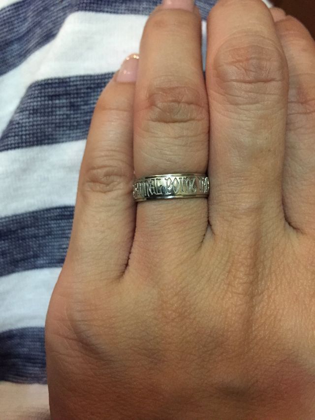 購入後の着用写真です。。