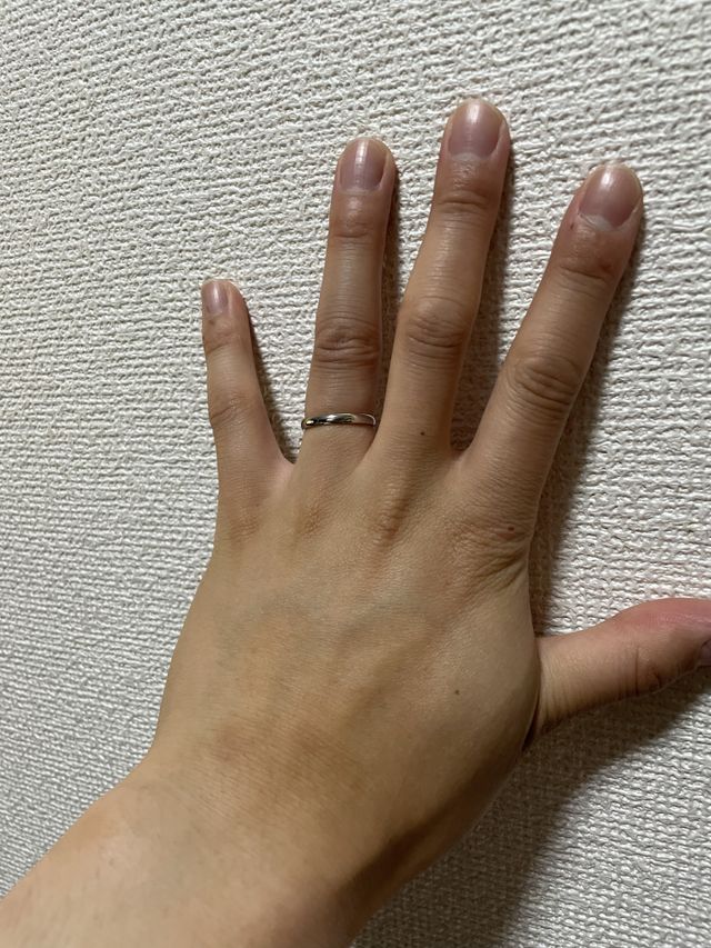 シンプルで着用しやすく付け心地も良い