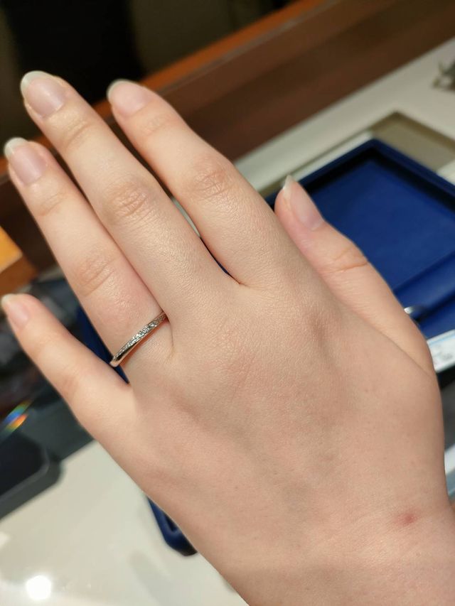 着用時の写真です。