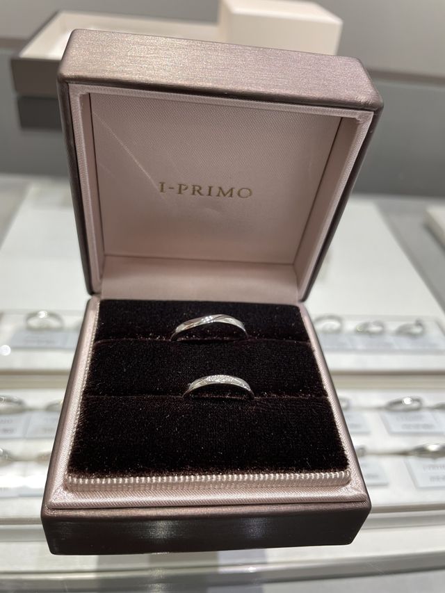 新郎、新婦共に
本当にお気に入りの指輪です。