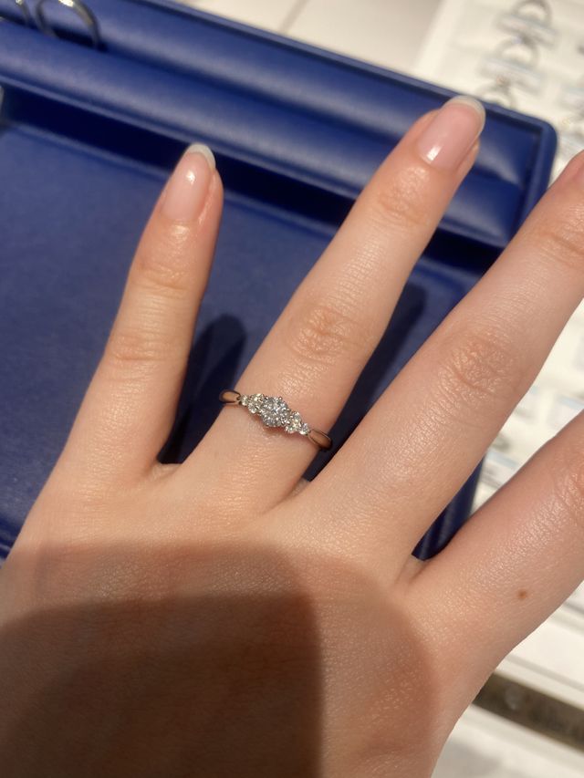 試着時の写真です