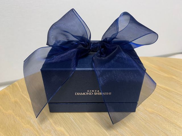 ラッピングも素敵です。