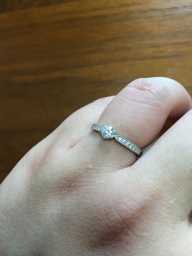 実際に着けたところ