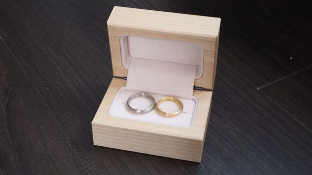 指輪つくっちゃった