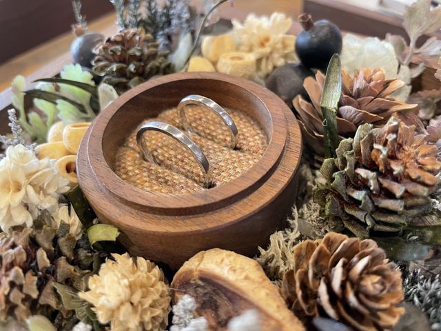 作成した指輪です！