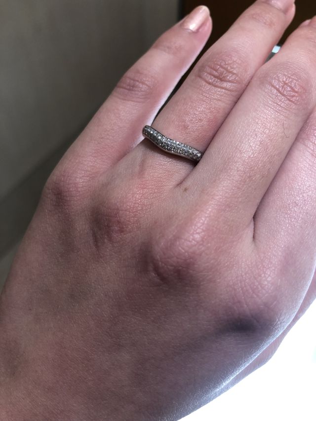 華やかなダイヤの輝き