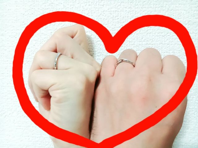二人が気に入った指輪を買うことが出来ました。
