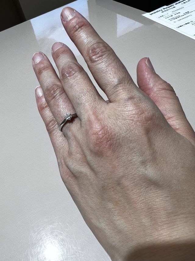 シンプルでとても合っている