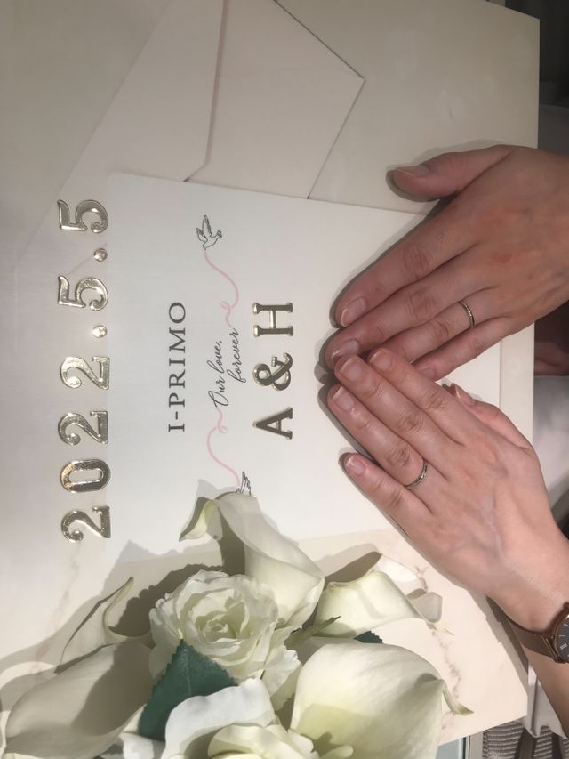 二人で撮影しました！