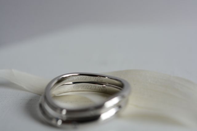 手書きのイラストと日付を入れることができました。