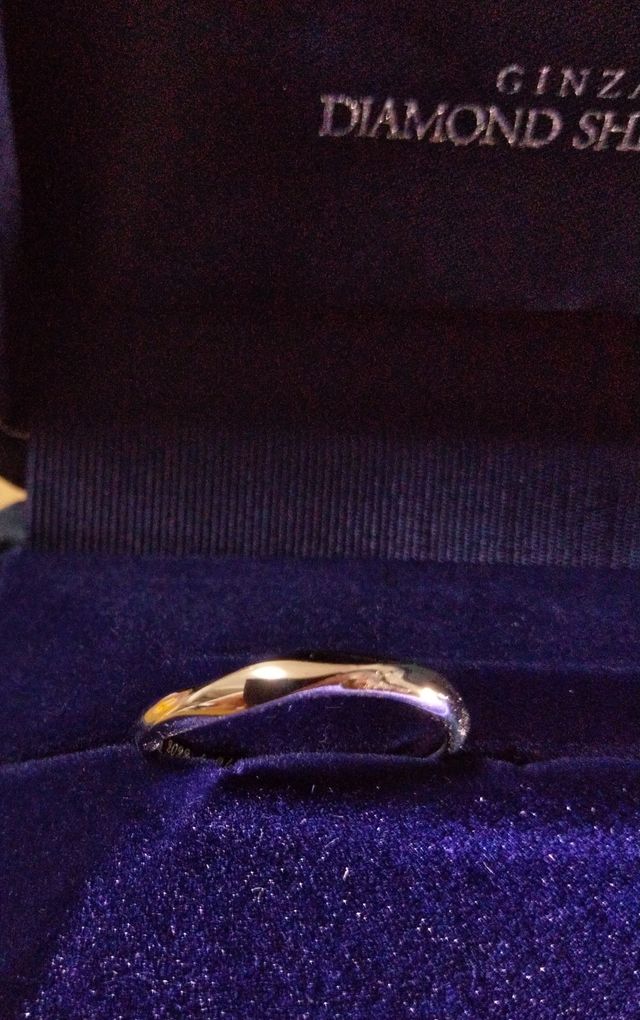 結婚指輪を買いました。お得で良かったです